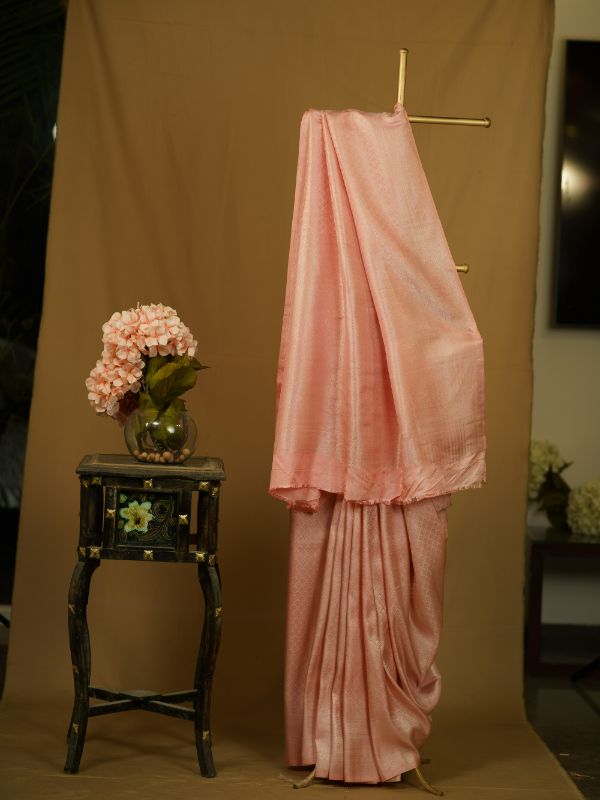 Pink Kanivaram Saree